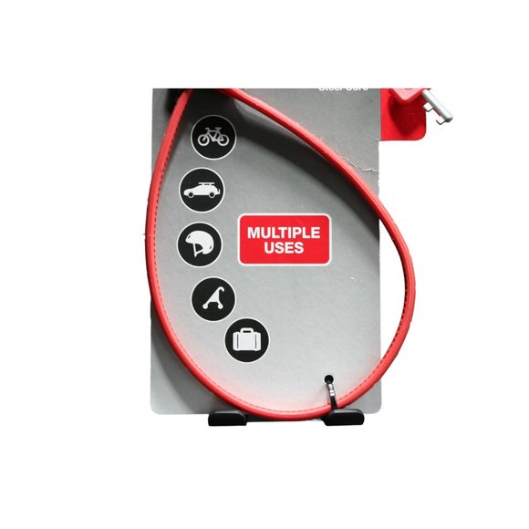 🔒Brand New Bell Sports Reusable Lightweight Steel Zip Tie Key‎ Lock w/ Key🔒 - Picture 4 of 8